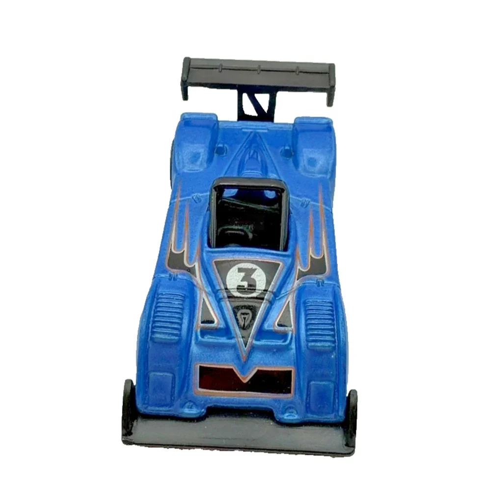 Hot Wheels Power Pipes Blue #3 Die-Cast Race Car 2000 Malaysia 3in